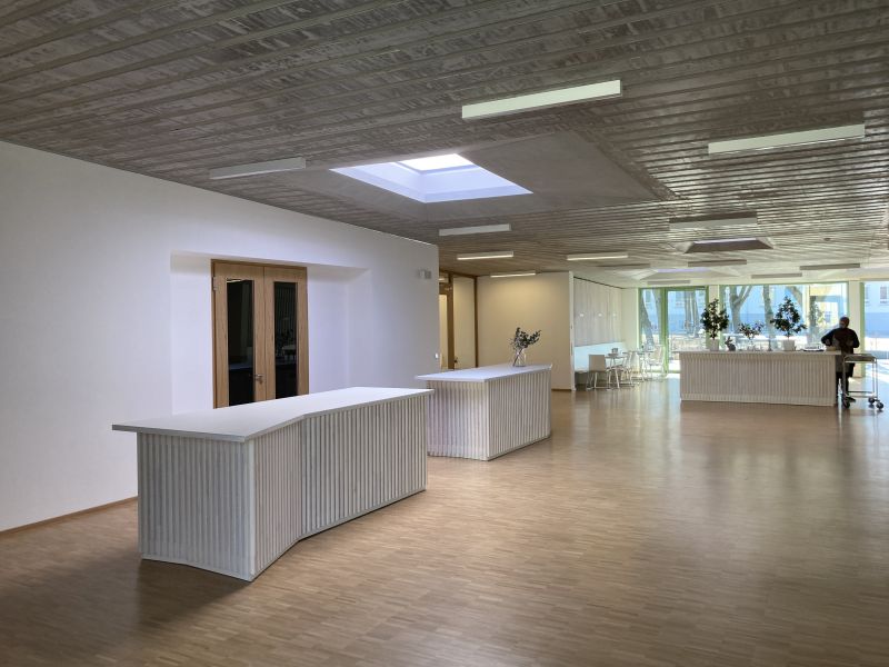 Momentum - Hamm Herringen, Lasur der Betondecken